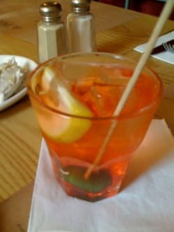 Cicheti and an Aperol Spritz