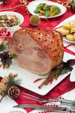What to match with Christmas ham