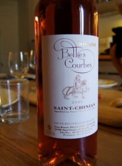 Cold roast veal with herbs and St Chinian rosé