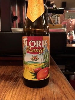 Mango shrikhand with Floris mango beer
