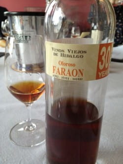 Hidalgo Oloroso Faraon 30 y.o. sherry
