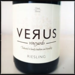 Verus riesling 2013, Slovenia
