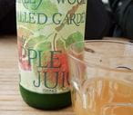 Chicken salad and real apple juice