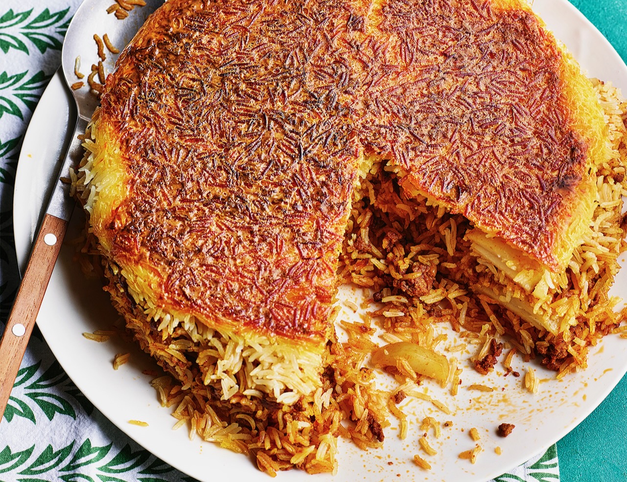 Sabrina Ghayour’s Spiced Beef and Tomato Polow