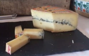 Morbier cheese and Savagnin