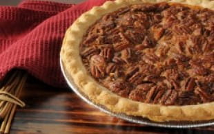 Pecan pie and Kingston Black apple aperitif