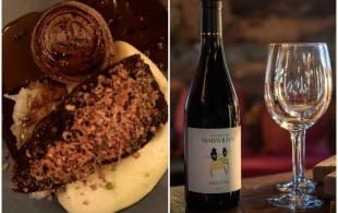 Slow-cooked beef cheek and Cotes du Rhone 