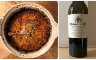 Cassoulet and red Bordeaux