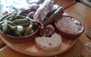 Charcuterie and Beaujolais