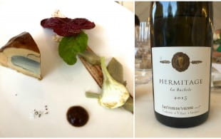 Foie gras and white Hermitage