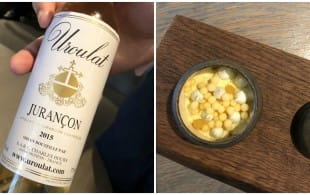 Passionfruit and tarragon with Jurancon