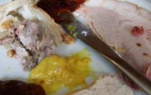 Matching cold cuts, cheese and chutney