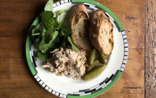 Pork rillettes with fennel