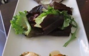 Scallops and Muscat