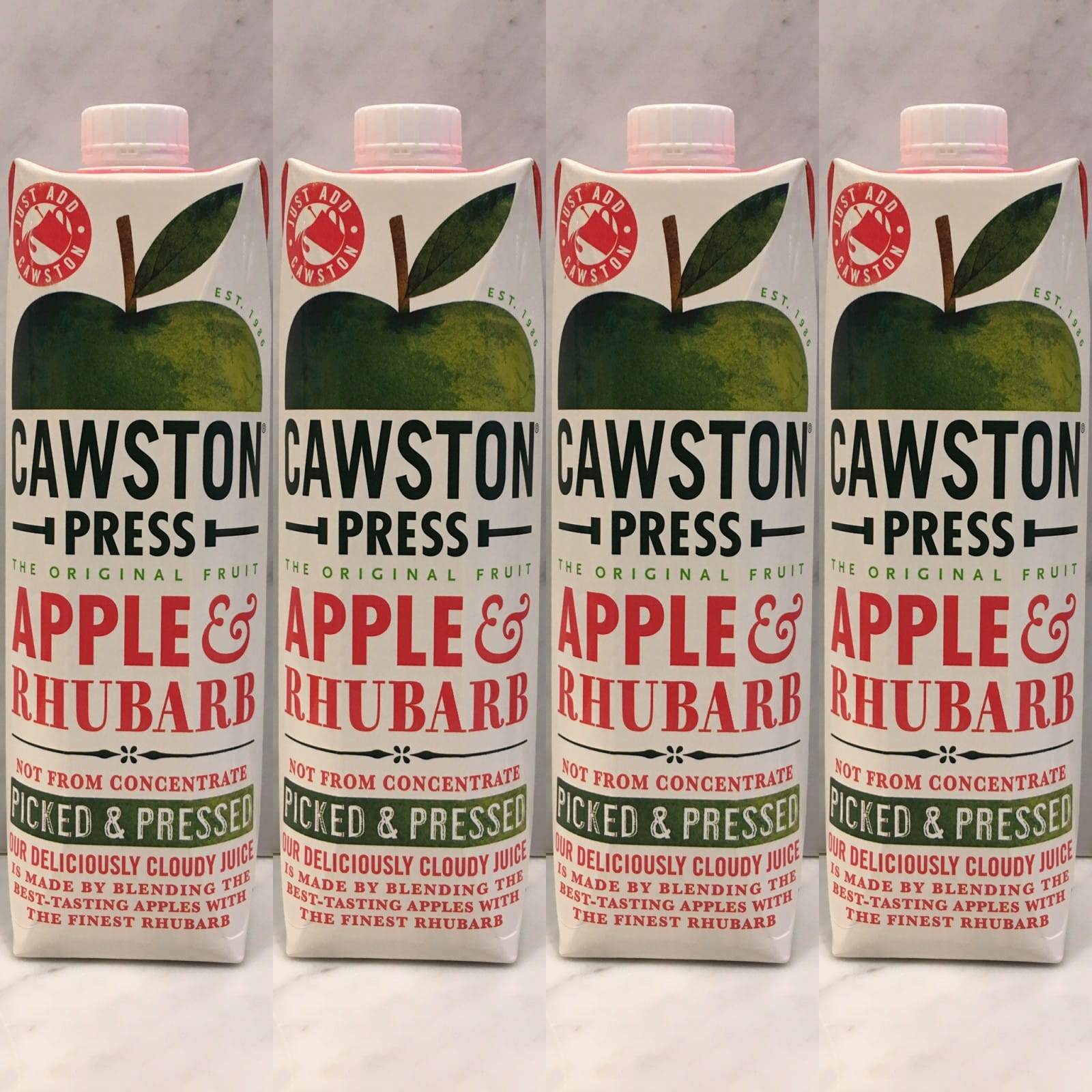  Drink of the week: Cawston Press Apple and Rhubarb Juice