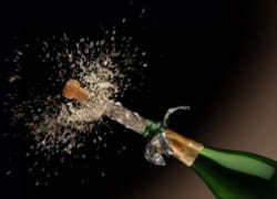 A Champagne (or sparkling wine) tasting and Russian-style smoked salmon and 'caviar' feast