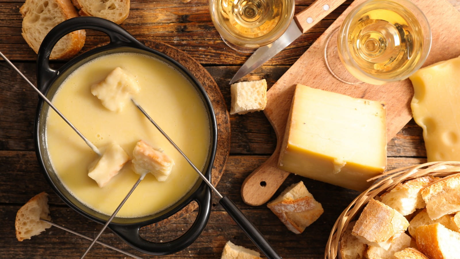 A foolproof cheese fondue