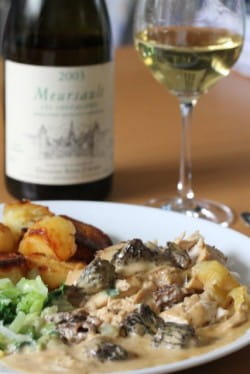 Food for wine: glammed up roast chicken and smart white burgundy 