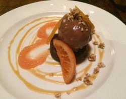 Blood orange and chocolate with Highland Park 12