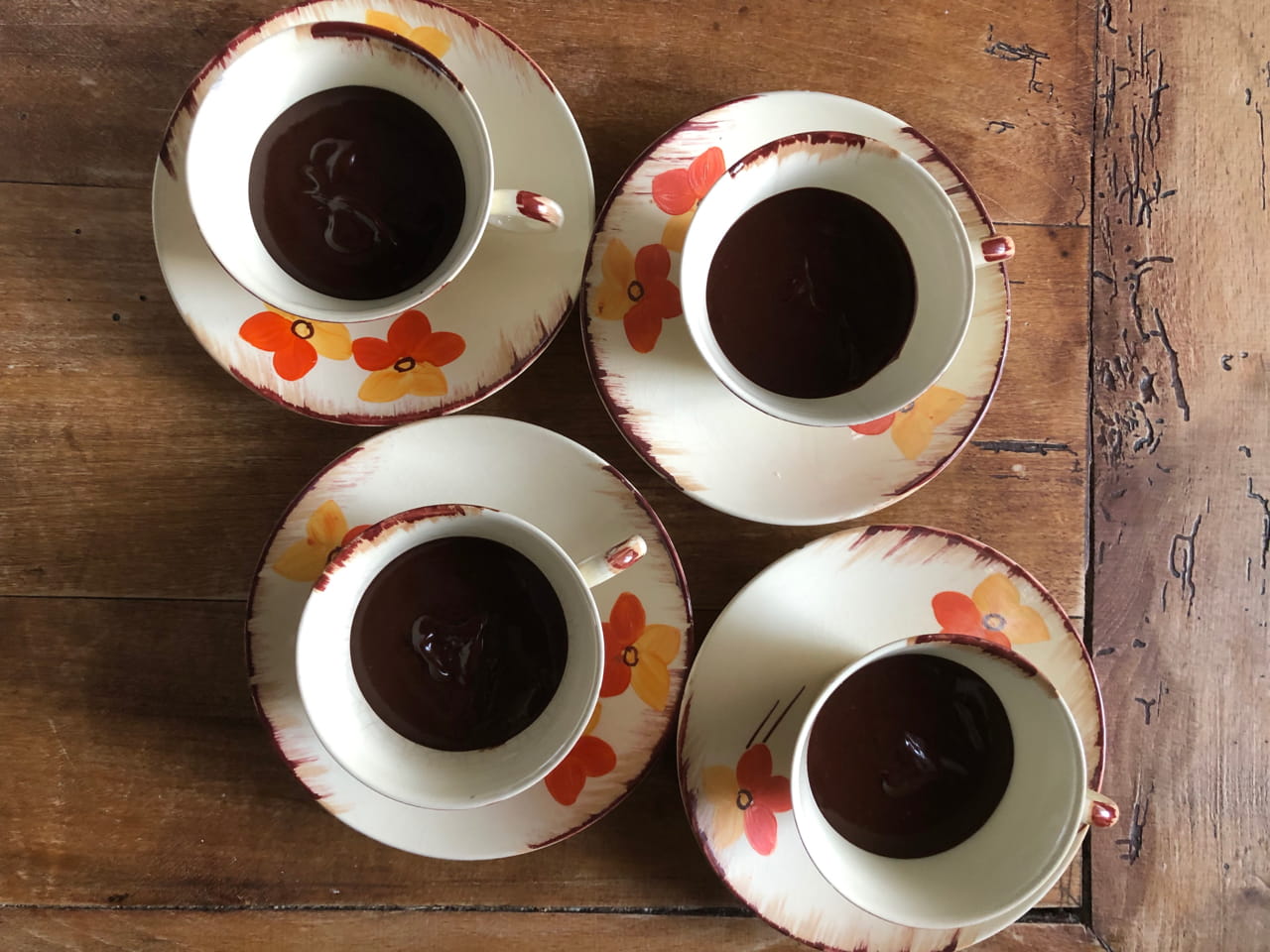 Max’s (well, actually Felicity’s) chocolate pots