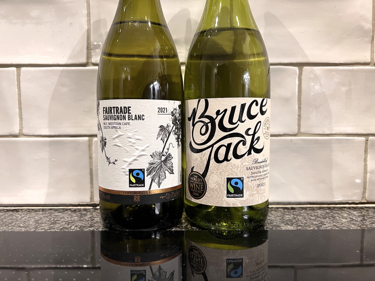 Two cheap South African Fairtrade sauvignon blancs