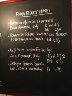 How I curated a wine list for Foxlow