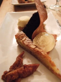 Bakewell tart and Liefmans Kriek