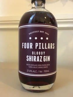  Gin of the month: Four Pillars Bloody Shiraz Gin