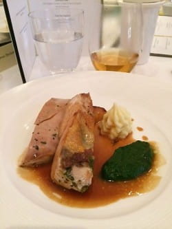 Guineafowl and Oolong tea