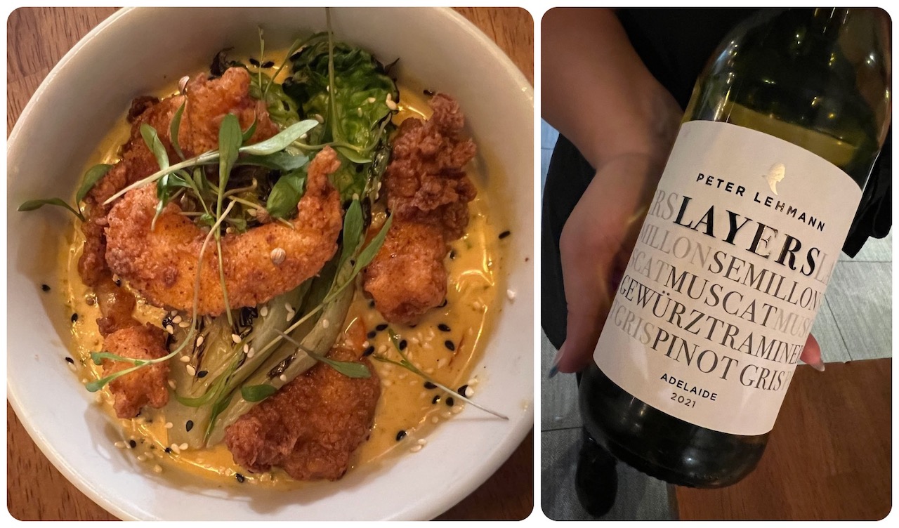 Satay and aromatic whites