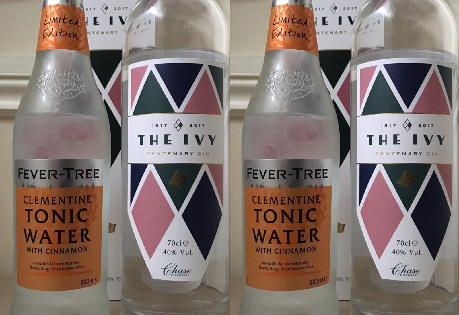  The Ivy Gin and Fevertree clementine tonic