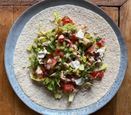 Languedoc rosé and Rick Stein’s chicken burrito