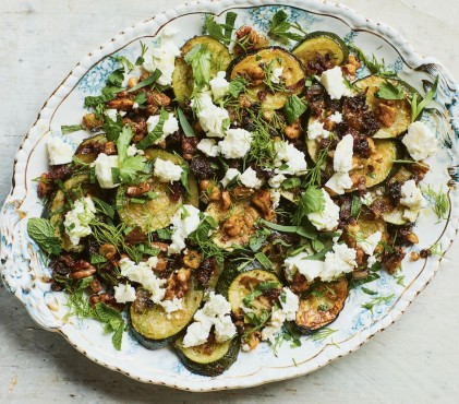 Courgettes with Georgian Spices and Walnuts