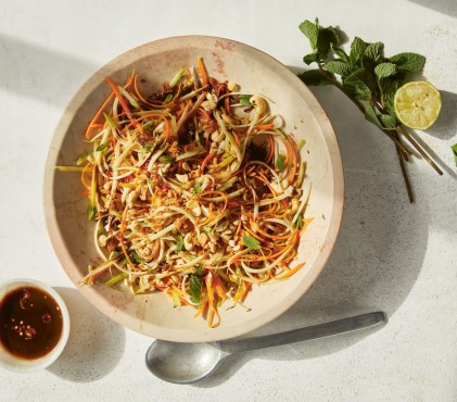 Hoi An green mango, tamarind, mint and cashew salad