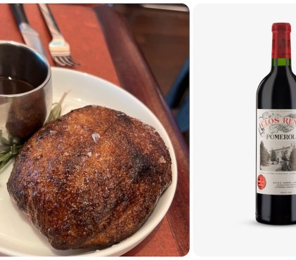 Pomerol and gravy