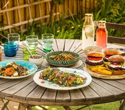  Six top tips for creating a vegan and gluten-free barbecue