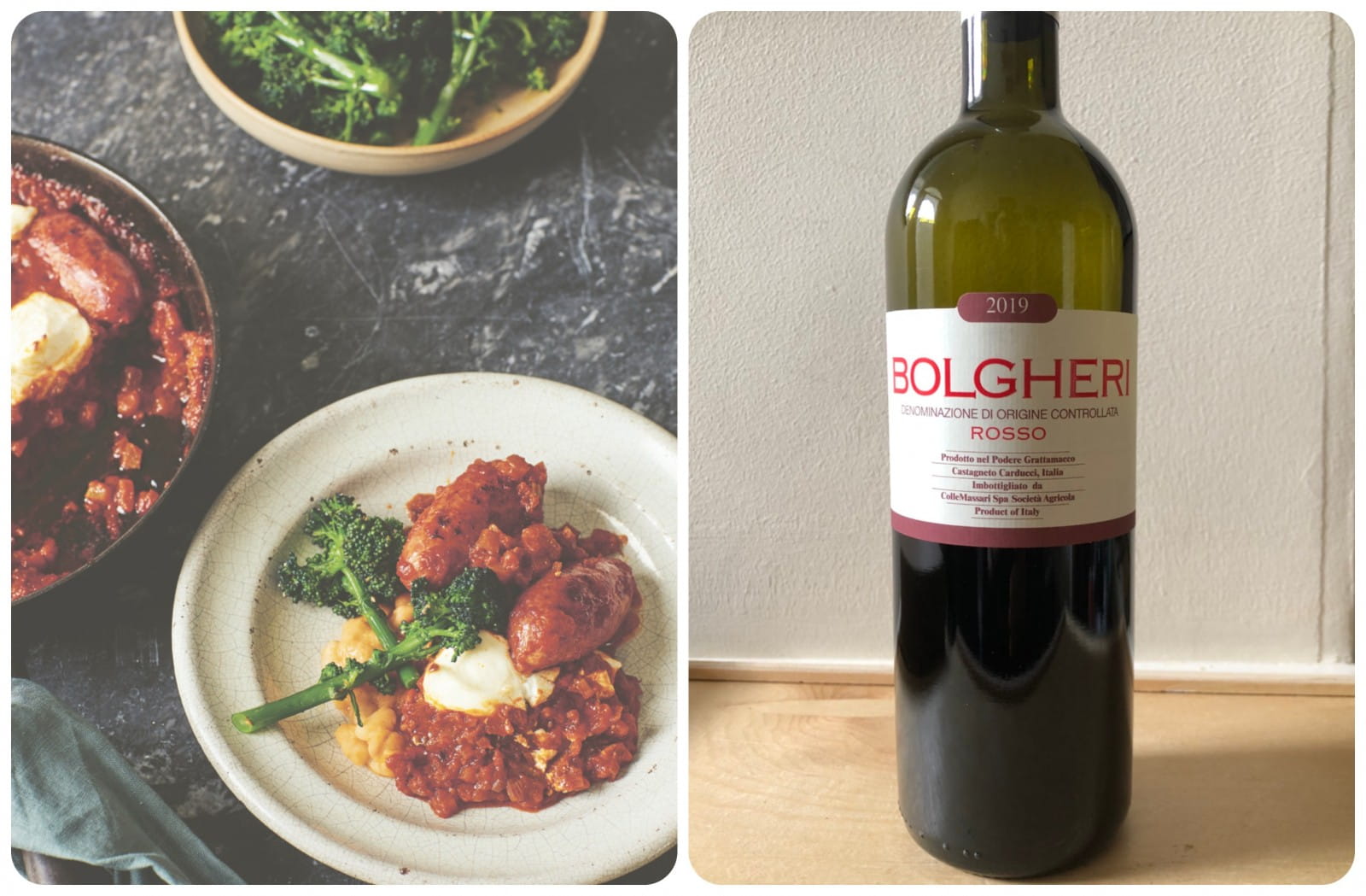  Nduja and a super-Tuscan red