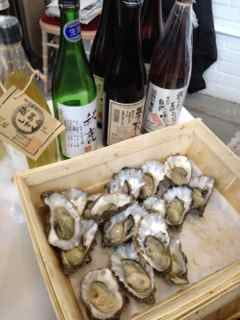 Oysters and sake