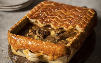 Beef, Stilton and Onion Pie