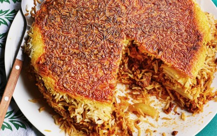 Sabrina Ghayour’s Spiced Beef and Tomato Polow