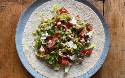 Languedoc rosé and Rick Stein’s chicken burrito