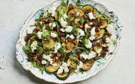 Courgettes with Georgian Spices and Walnuts