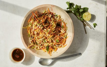Hoi An green mango, tamarind, mint and cashew salad