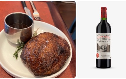 Pomerol and gravy