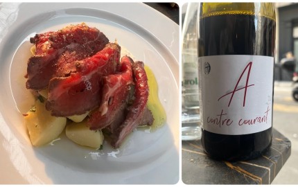 Cold roast beef and a light Loire red