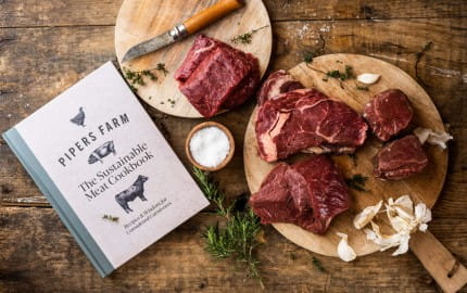 Win a Pipers Farm steak tasting box and a case of claret