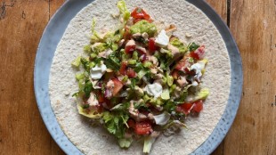 Languedoc rosé and Rick Stein’s chicken burrito