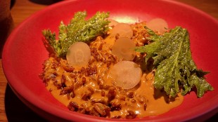 Smoked jollof rice and pu’erh tea