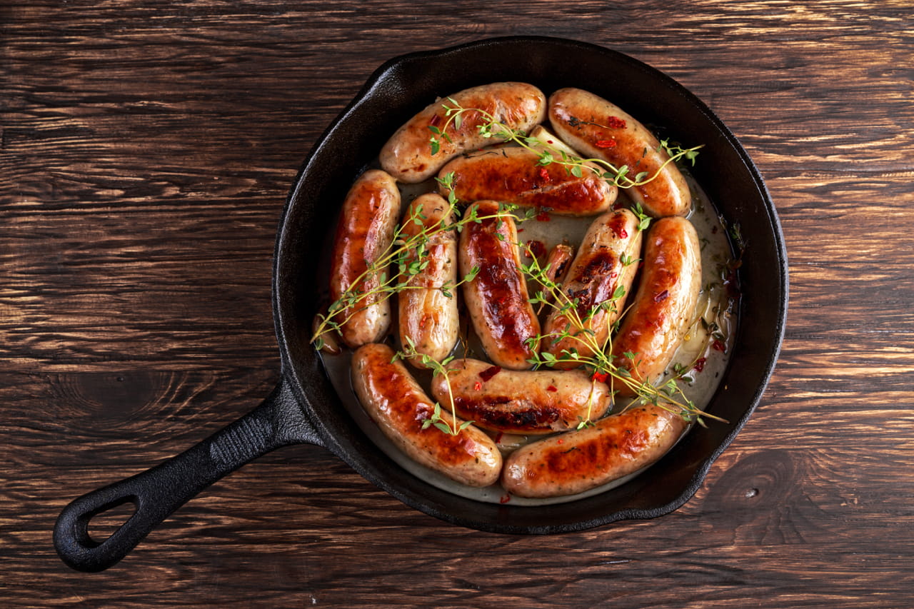 Top wine (and other) matches for sausages