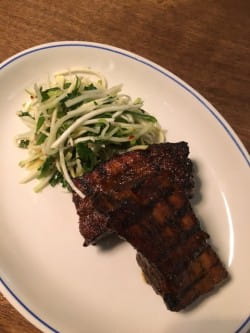  Ribs and rum cocktails